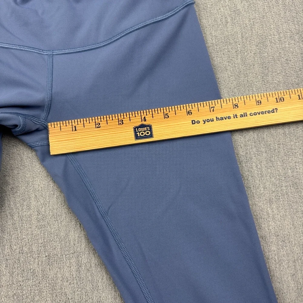 Lululemon Leggings Womens 4 Blue Wunder Under Crop III 22